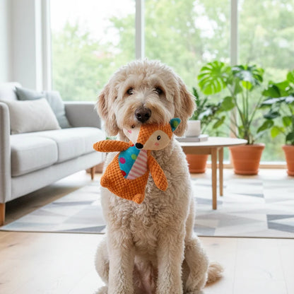 Mittir vos knuffel voor honden hondenspeeltjes